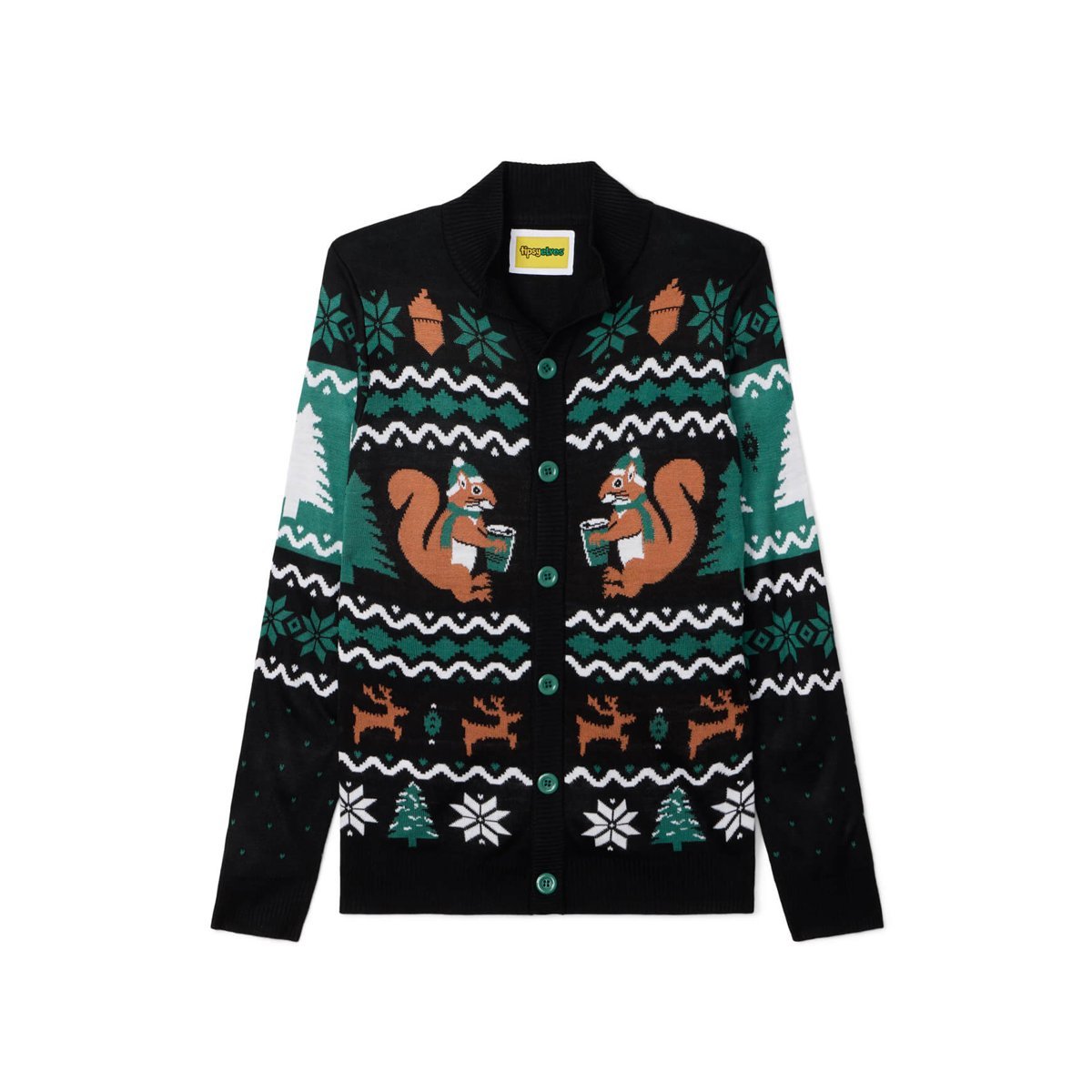 Suéter Tipsy Elves Nutty Noel Ugly Christmas