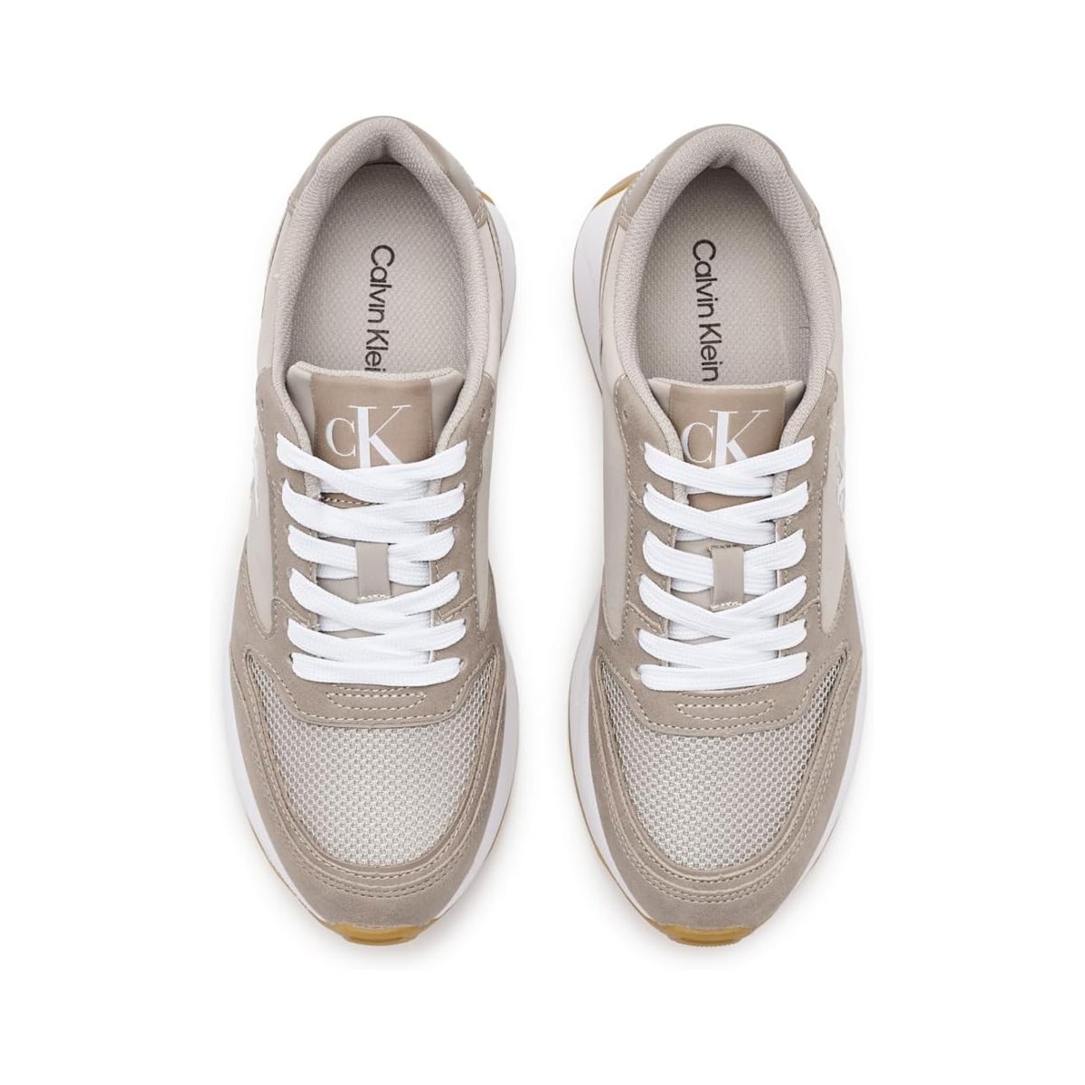 Tenis Calvin Klein Hatlee — Beige