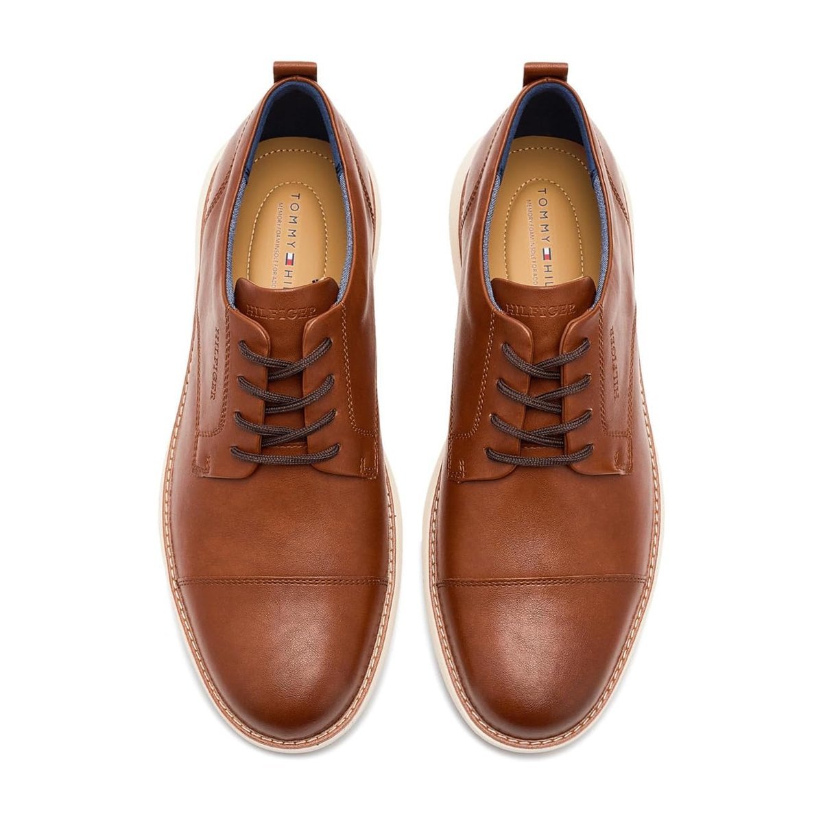 Zapatos de vestir Tommy Hilfiger Fader — Café