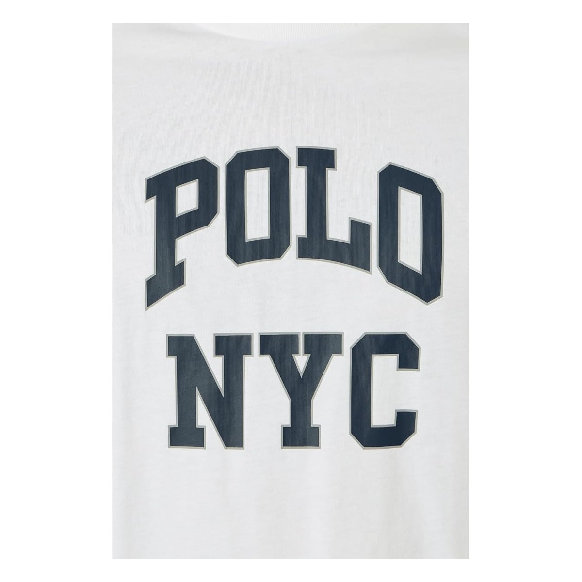 Camiseta Ralph Lauren Classic Fit Jersey Graphic — Blanco