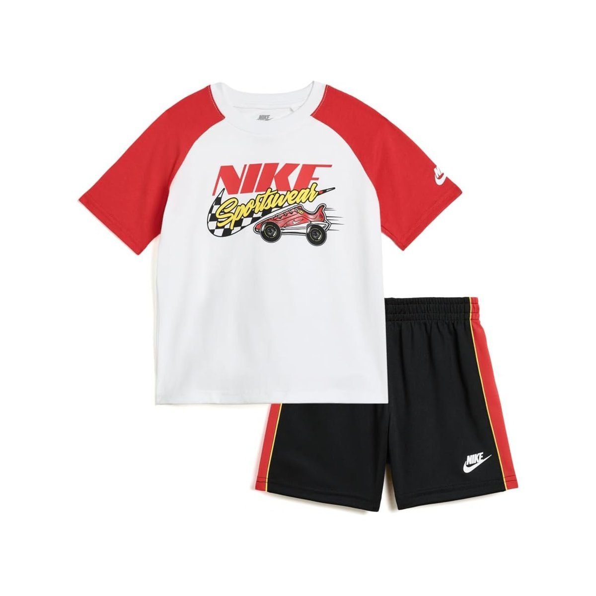 Short Nike Victory Lap French Terry Set () — Negro