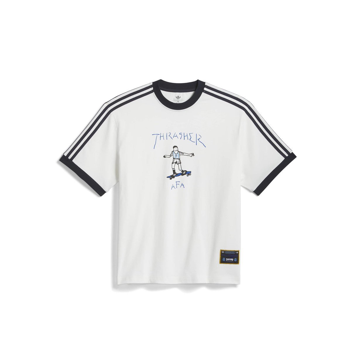Camiseta Adidas x Thrasher x Argentina