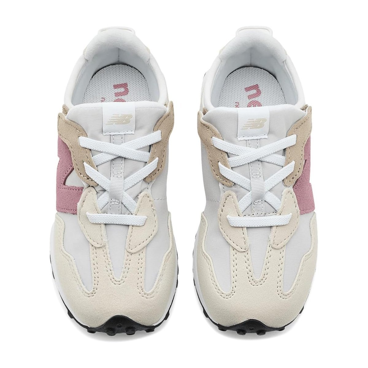 Tenis New Balance 327 -B Hook & Loop (Infant/) — Gris