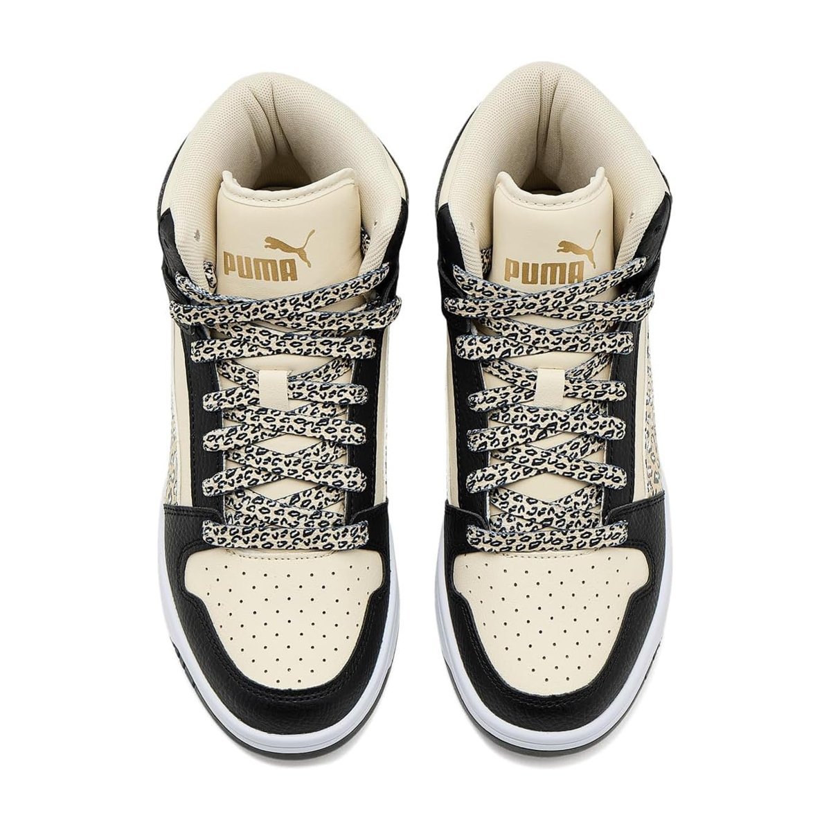 Tenis Puma Rebound Layup Mid () — Negro