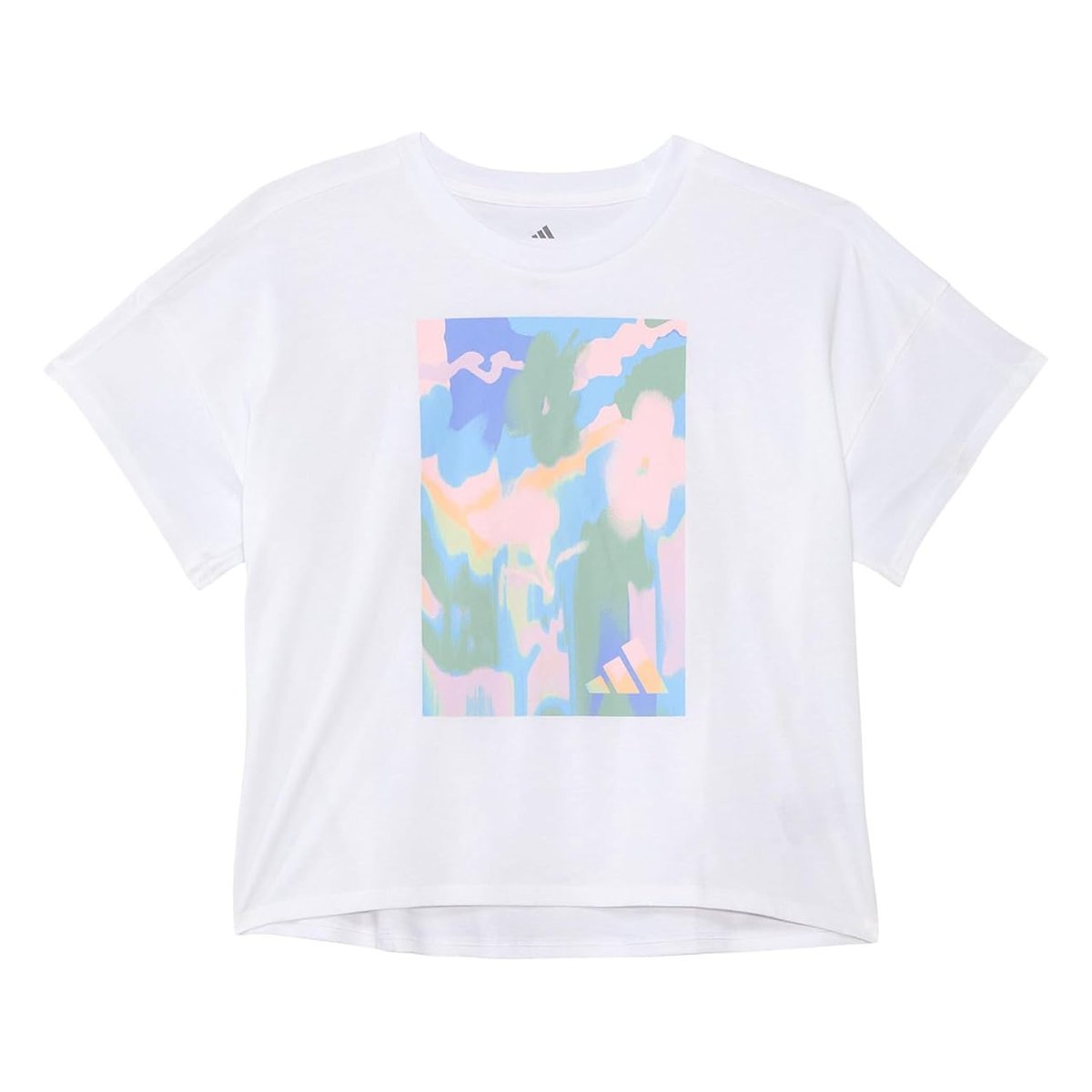 Camiseta Adidas Drop Shoulder () — Blanco